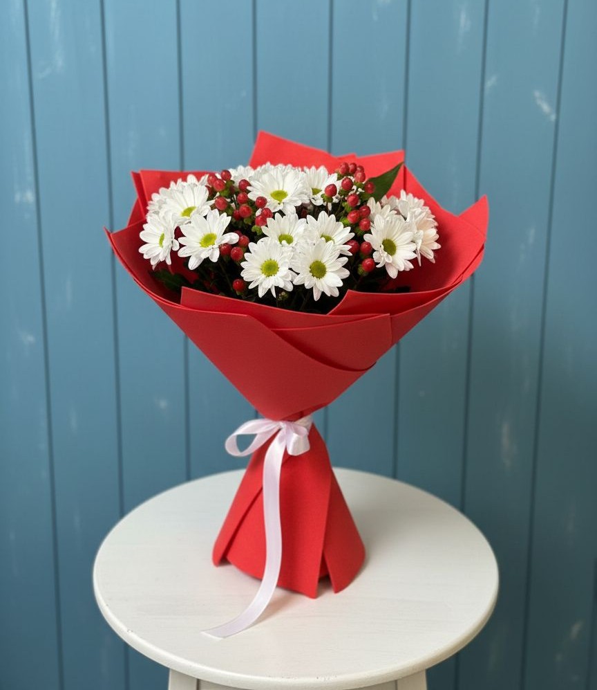 Букет цветов из: Хризантемы в Нерчинске