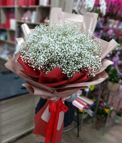 Букет цветов из: Гипсофила в Нерчинске