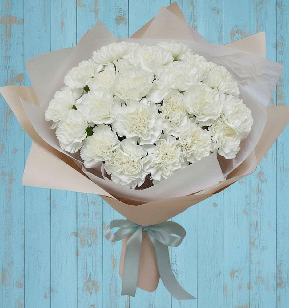 Букет цветов из: Гвоздики в Нерчинске