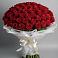 Букет 101 Красная роза Блэк Мэджик в Нерчинске