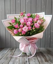 Букет Розовый кустик в Нерчинске