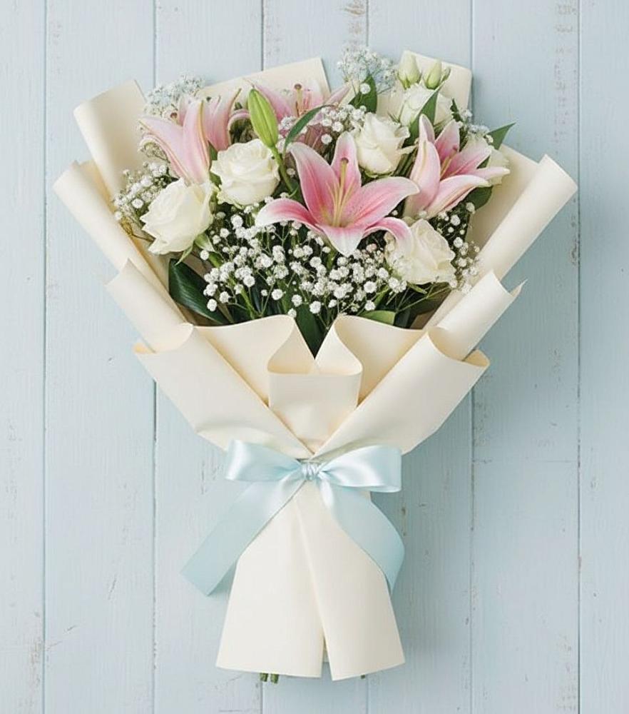 Букет цветов из: Лилии в Нерчинске