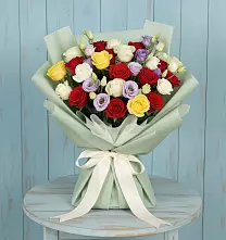 Букет цветов из:  Розы в Нерчинске