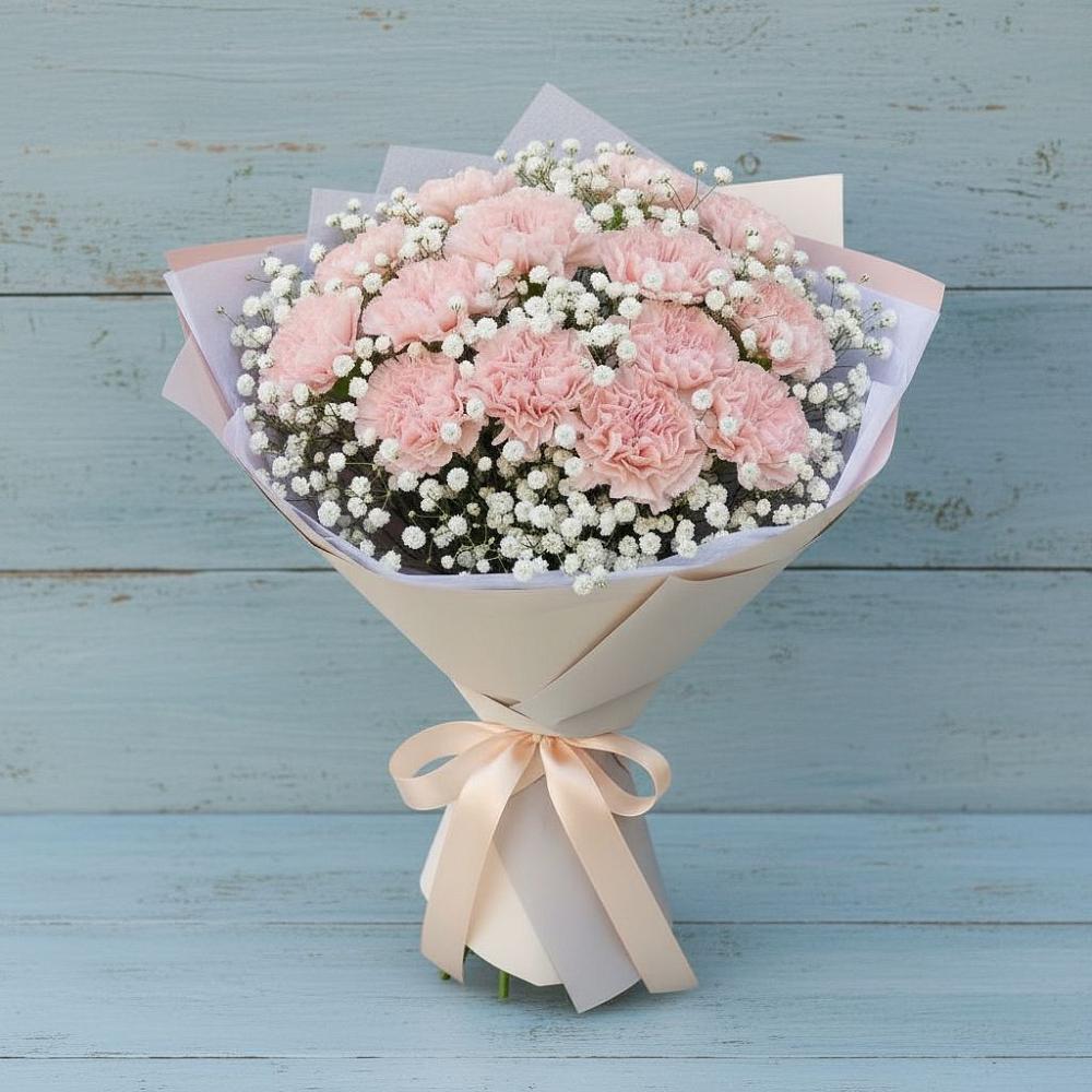 Букет цветов из: Гвоздики в Нерчинске