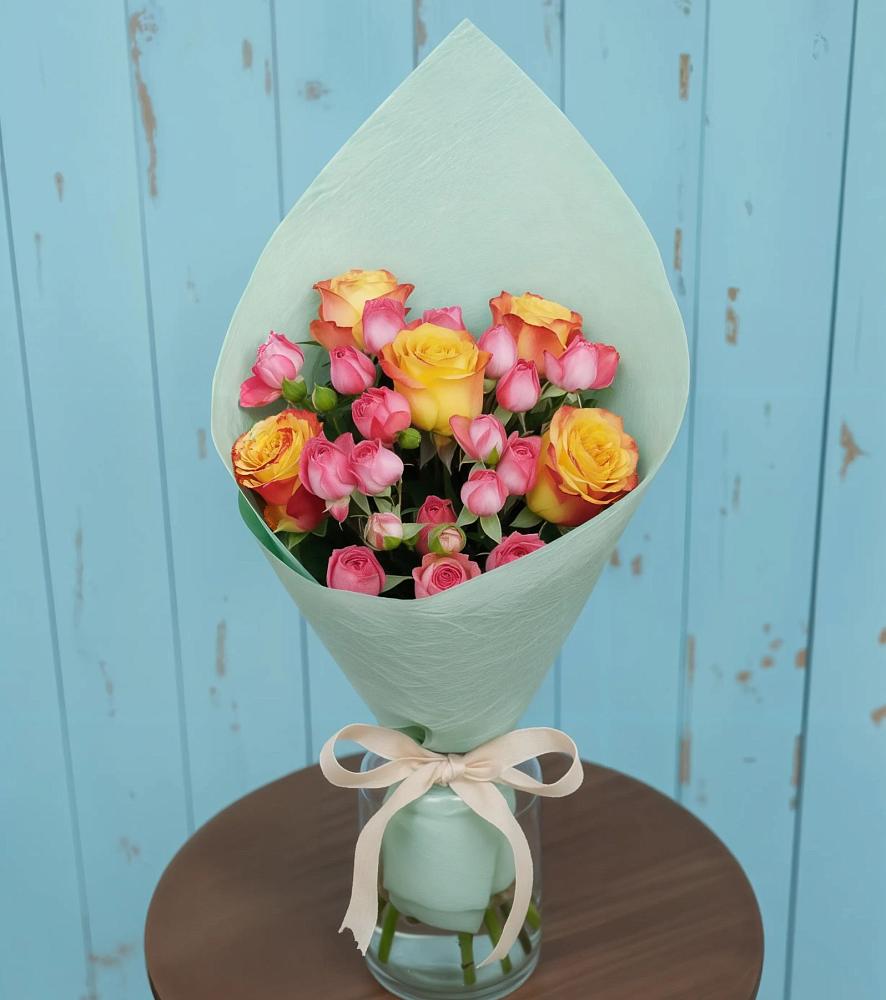 Букет цветов из: Розы в Нерчинске