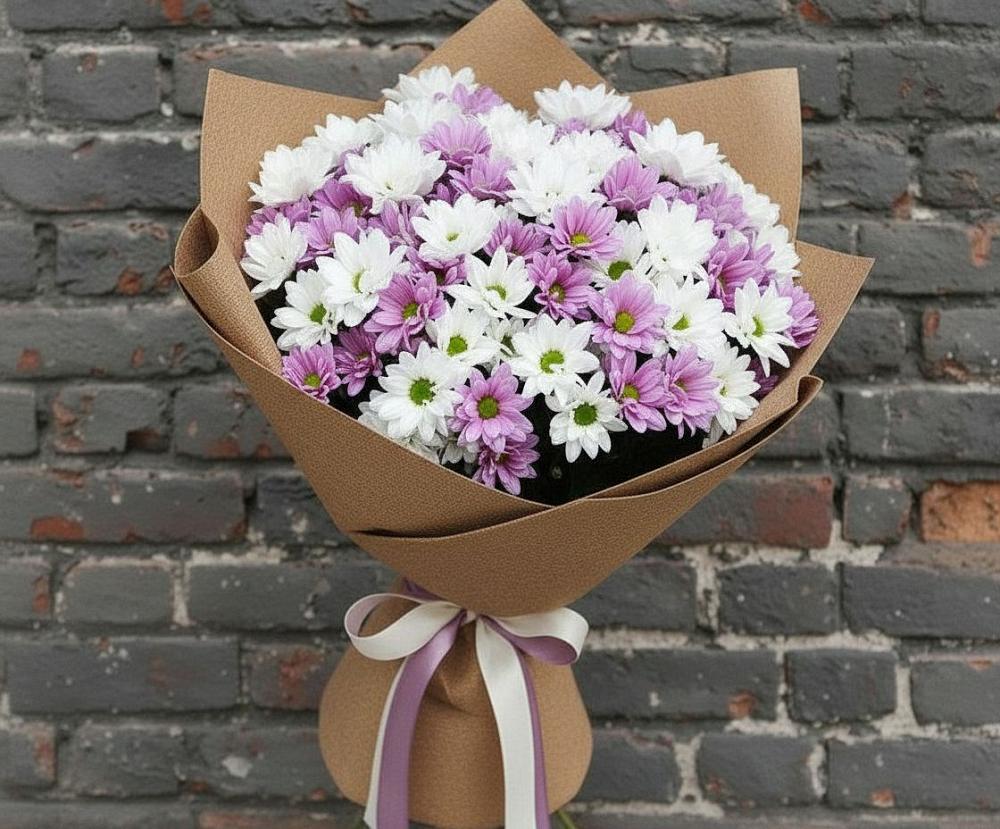Букет цветов из: Хризантемы в Нерчинске