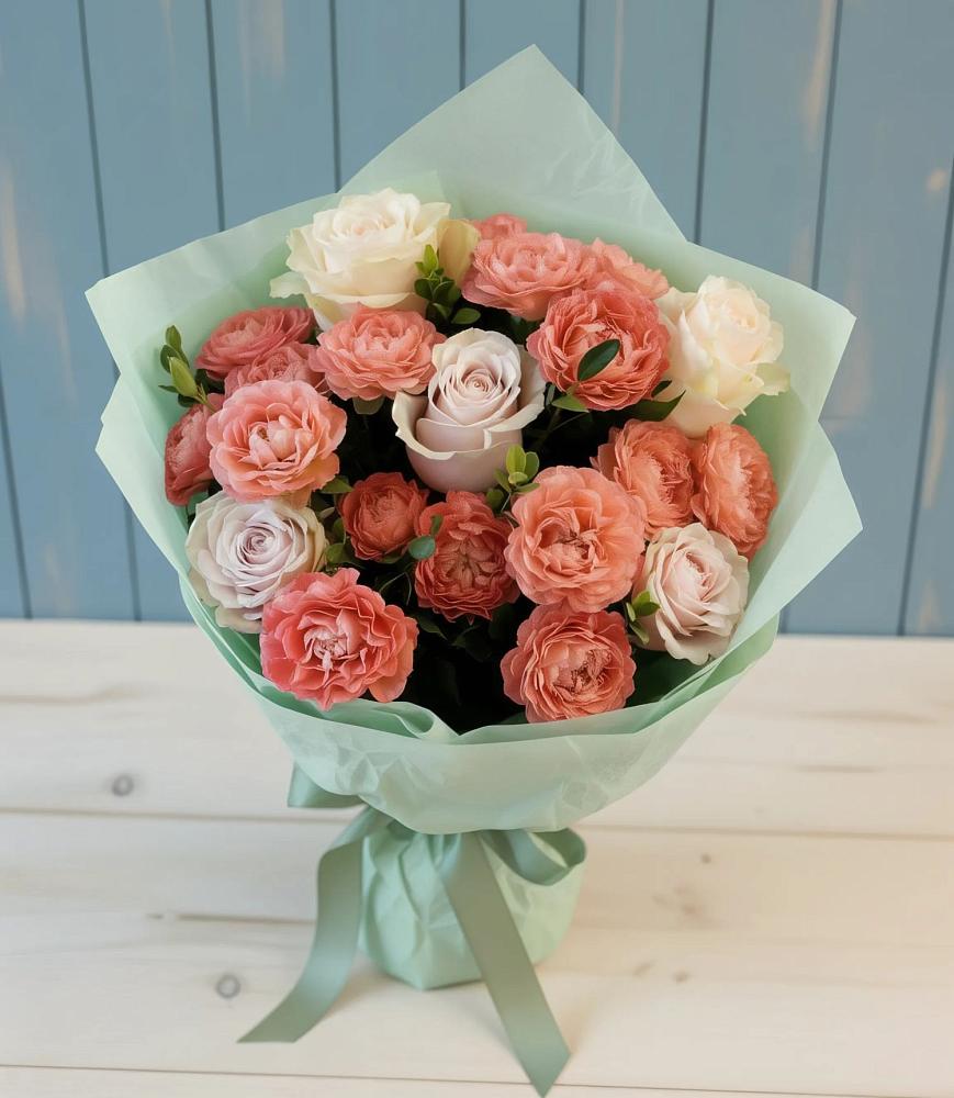 Букет цветов из: Розы в Нерчинске