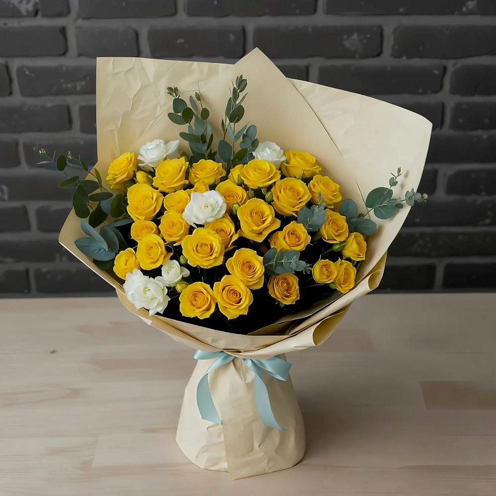 Букет цветов из: Розы в Нерчинске