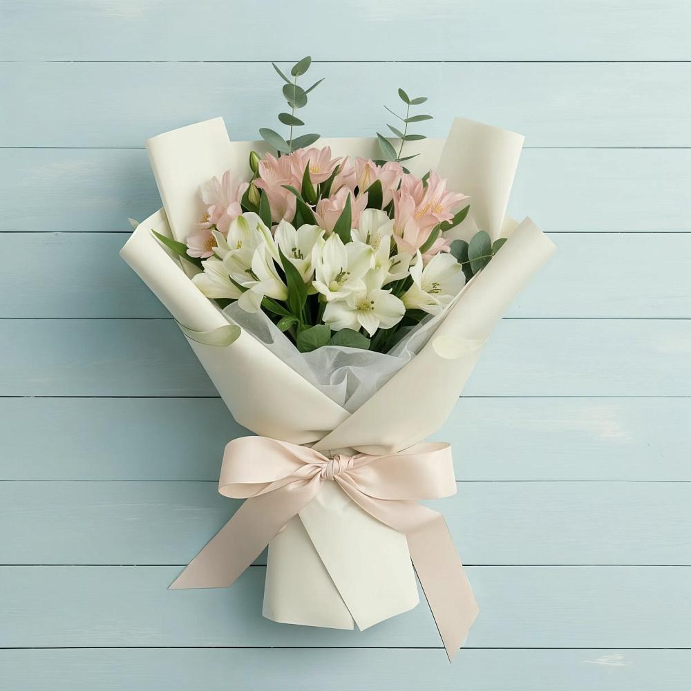 Букет цветов из: Альстромерии в Нерчинске