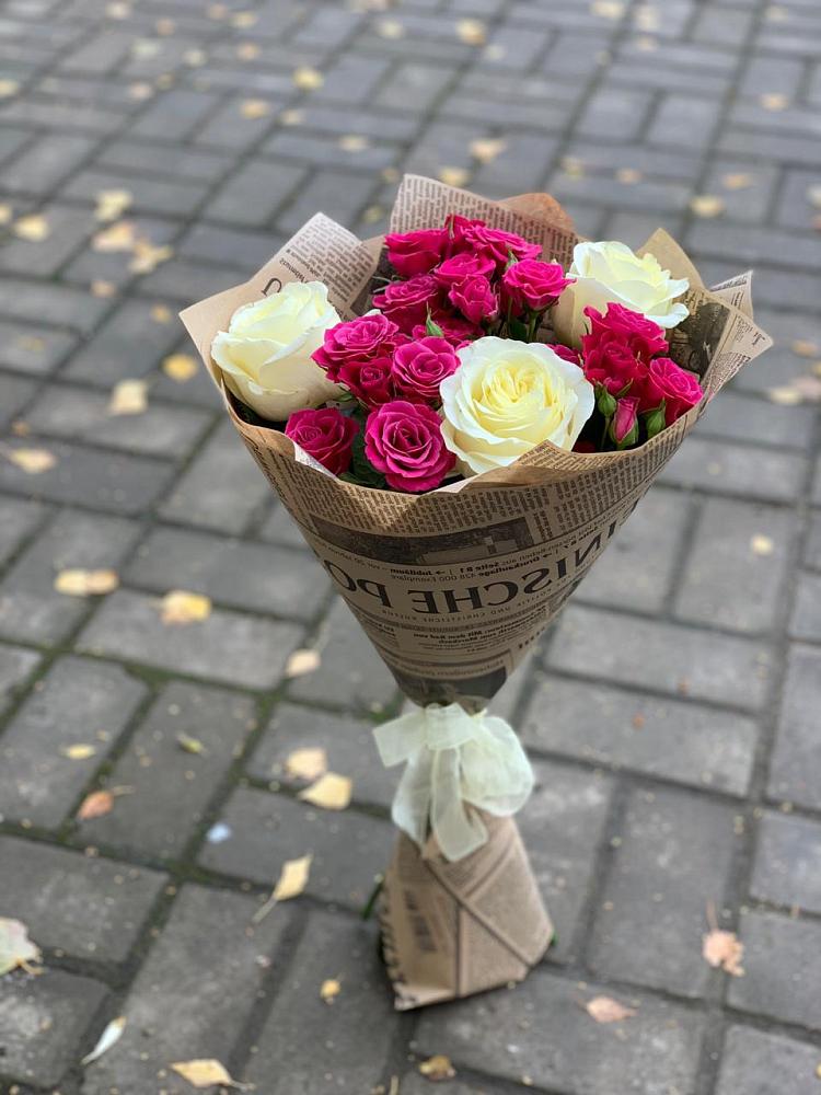 Букет цветов из: Розы в Нерчинске