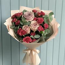 Букет цветов из:  Гвоздики и Розы в Нерчинске