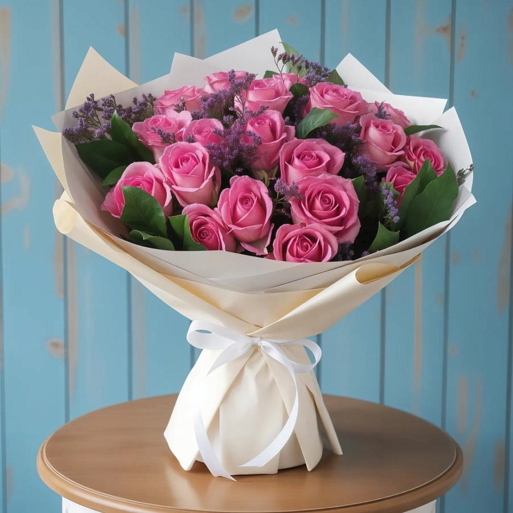 Букет цветов из: Розы в Нерчинске