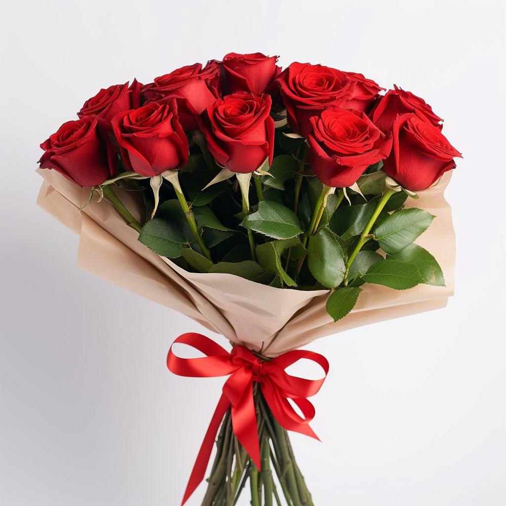 Букет 11 Красных роз Эдлесс Лав в Нерчинске